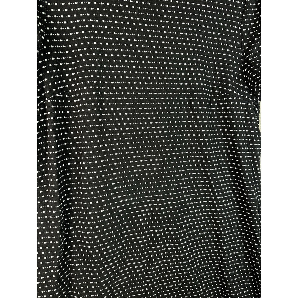 Anthropologie Maeve Women's Black/White Polka Dot Dress Lined‎ Medium - Picture 4 of 15